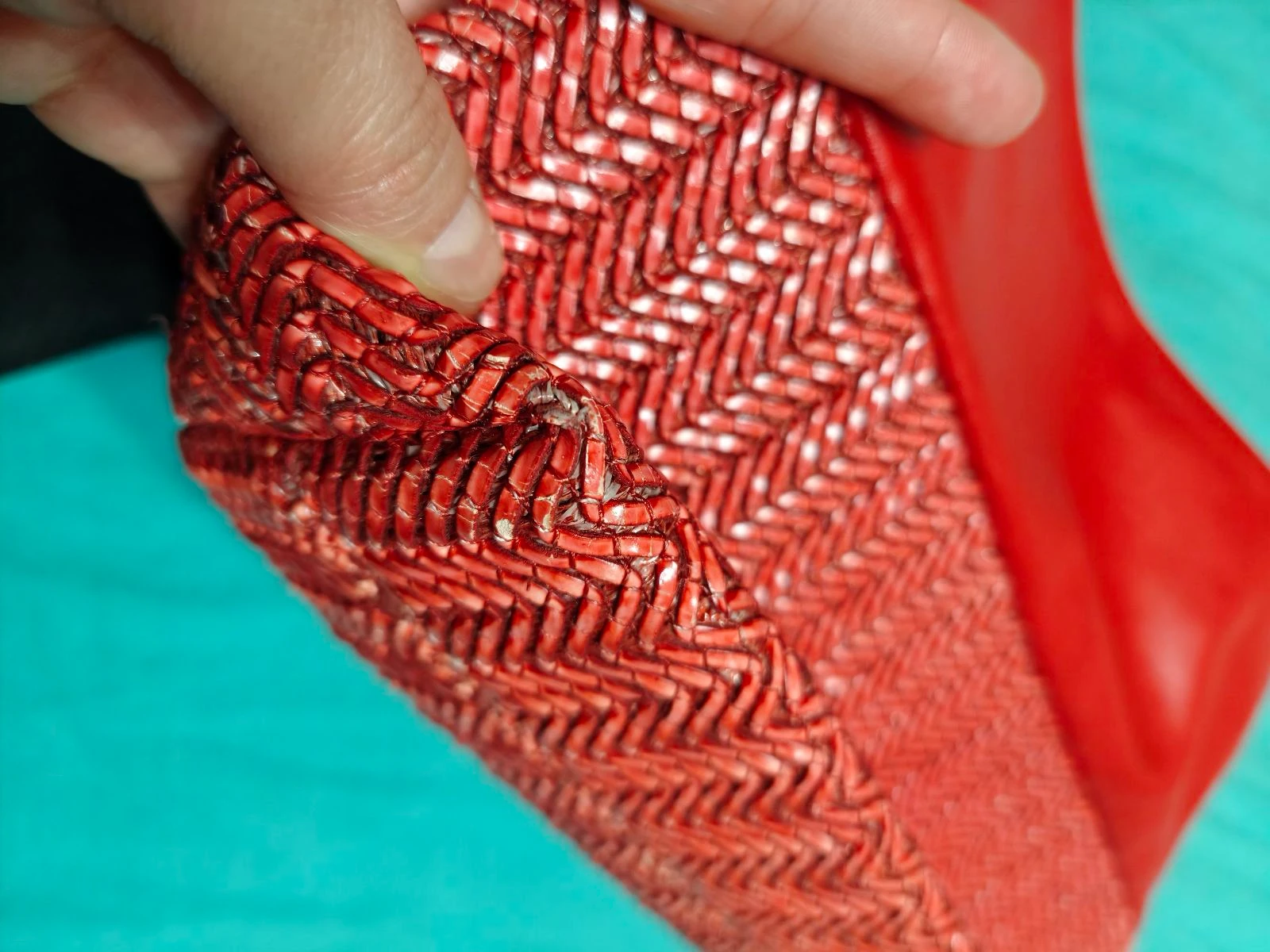 Bolso Paco Martínez Rojo (37x24x8) / Pochette Paco Martínez Rouge – photo 7